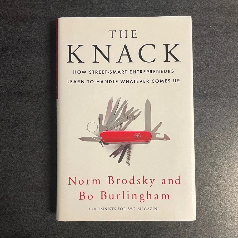 💖5 for $25💖 The Knack by Norm Brodsky & Bo Burlingham – Hardcover